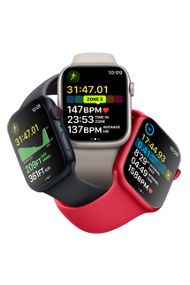Werden Sie aktiv und sammeln Sie damit bis zu 240 Euro Cashback auf eine neue Apple Watch Series 8.
